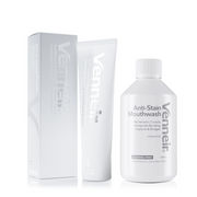 Veneers, Crowns & Composite Smile Care Bundle, Venneir® Mouthwash + Toothpaste