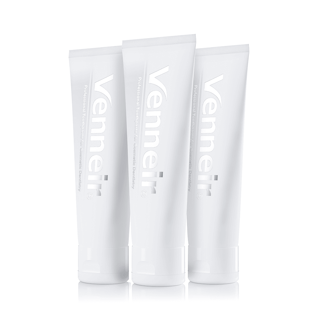 x3 Venneir® Professional Toothpaste for Veneers, Implants, Bonding & Crowns - Venneir